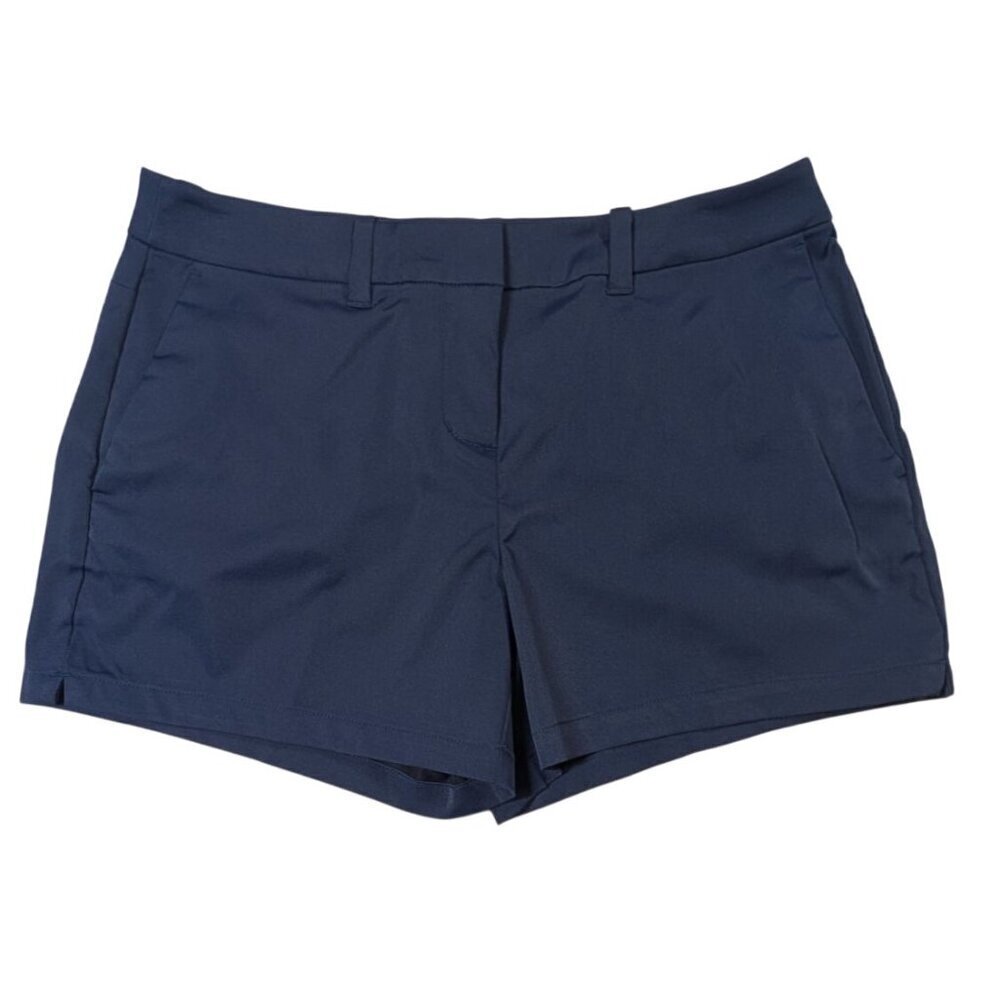 PGA Tour Golf Shorts Go To Women 4.5" Navy Moisture Wicking UPF 50 Size 2 NWT